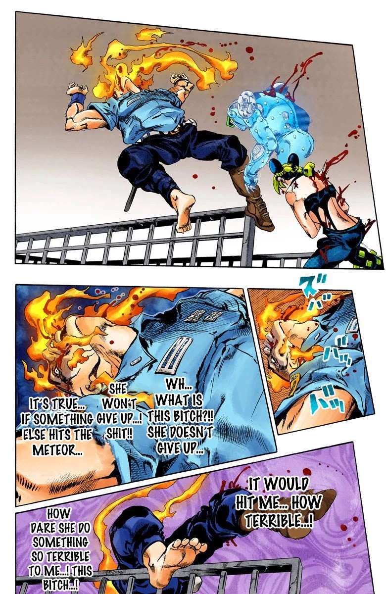 JoJo's Bizarre Adventure Part 6 - Stone Ocean (Official Colored) Chapter 66 page 10 - Chapter 66: Guard Westwood's Secret Part 7