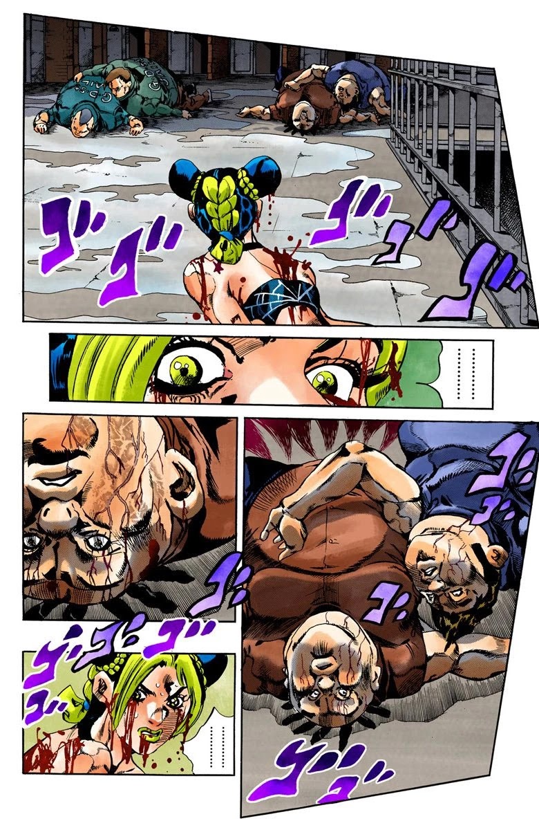 JoJo's Bizarre Adventure Part 6 - Stone Ocean (Official Colored) Chapter 66 page 14 - Chapter 66: Guard Westwood's Secret Part 7