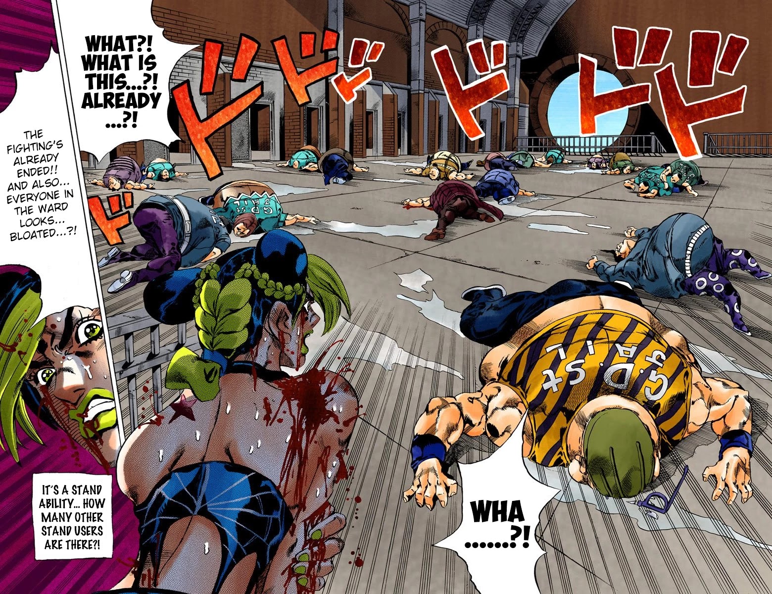 JoJo's Bizarre Adventure Part 6 - Stone Ocean (Official Colored) Chapter 66 page 16 - Chapter 66: Guard Westwood's Secret Part 7