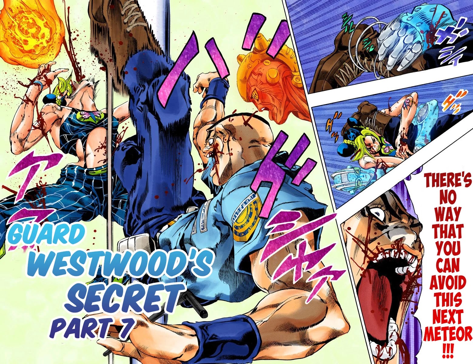 JoJo's Bizarre Adventure Part 6 - Stone Ocean (Official Colored) Chapter 66 page 2 - Chapter 66: Guard Westwood's Secret Part 7