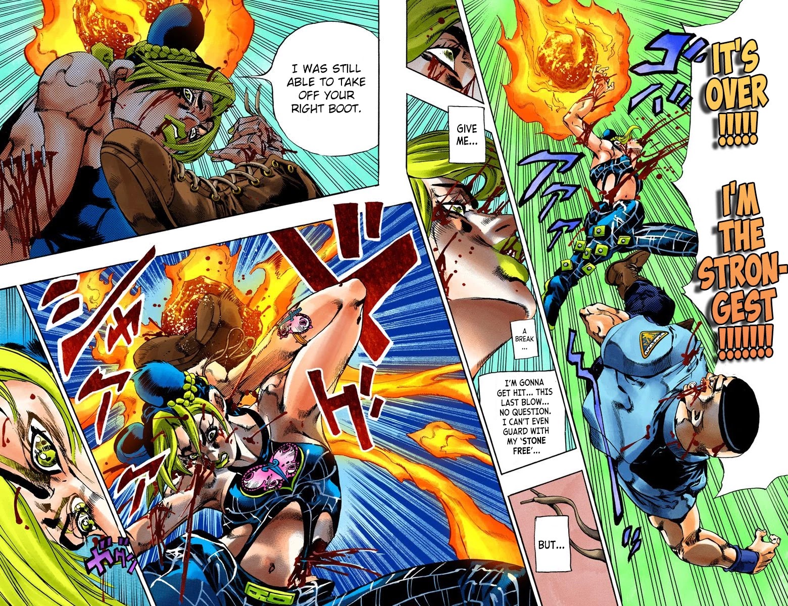JoJo's Bizarre Adventure Part 6 - Stone Ocean (Official Colored) Chapter 66 page 3 - Chapter 66: Guard Westwood's Secret Part 7