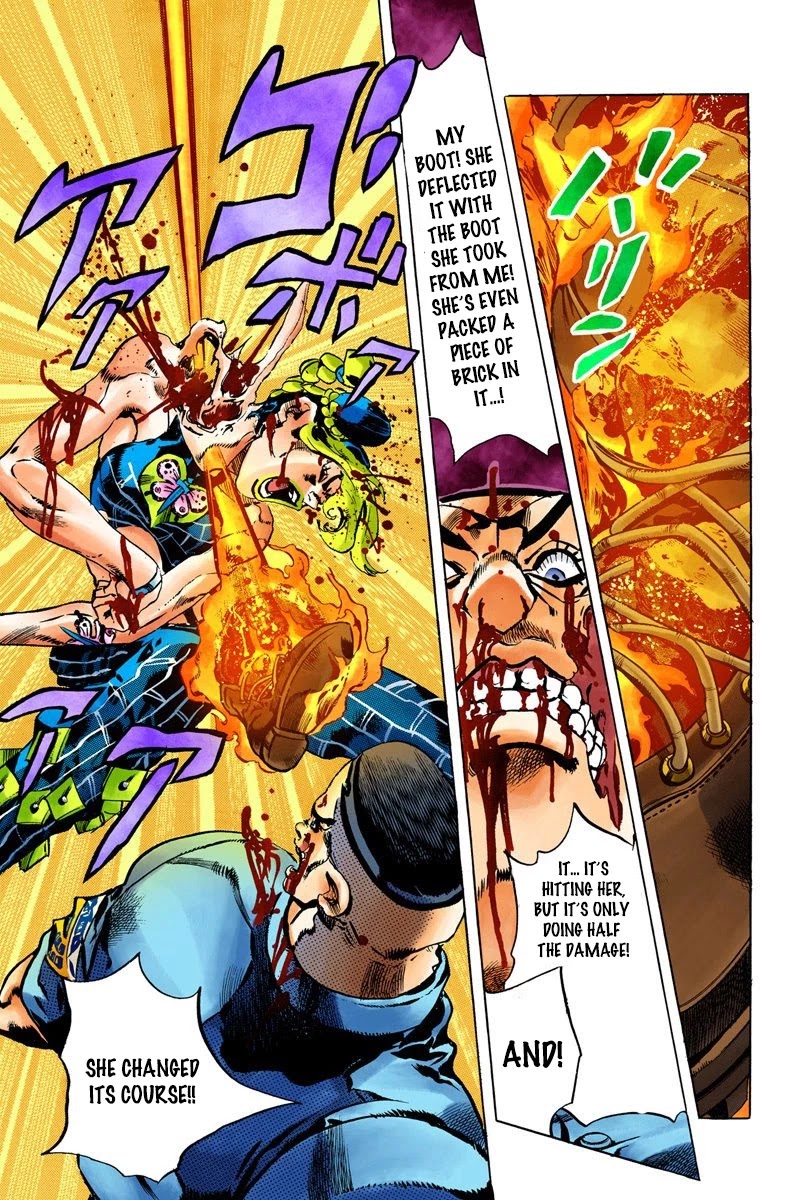 JoJo's Bizarre Adventure Part 6 - Stone Ocean (Official Colored) Chapter 66 page 5 - Chapter 66: Guard Westwood's Secret Part 7