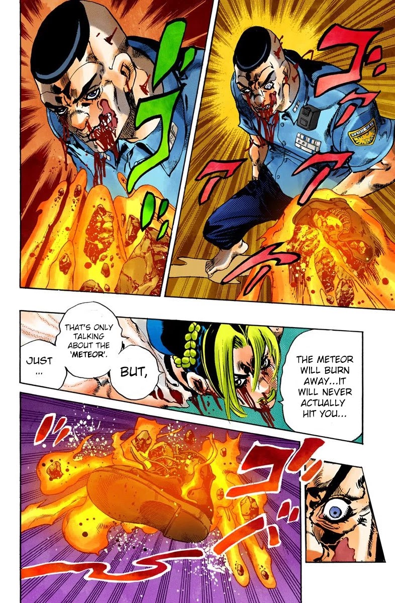 JoJo's Bizarre Adventure Part 6 - Stone Ocean (Official Colored) Chapter 66 page 6 - Chapter 66: Guard Westwood's Secret Part 7