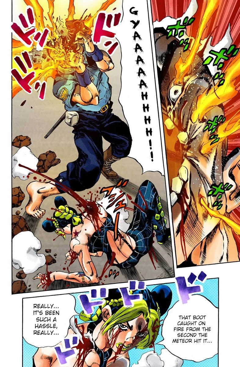 JoJo's Bizarre Adventure Part 6 - Stone Ocean (Official Colored) Chapter 66 page 8 - Chapter 66: Guard Westwood's Secret Part 7