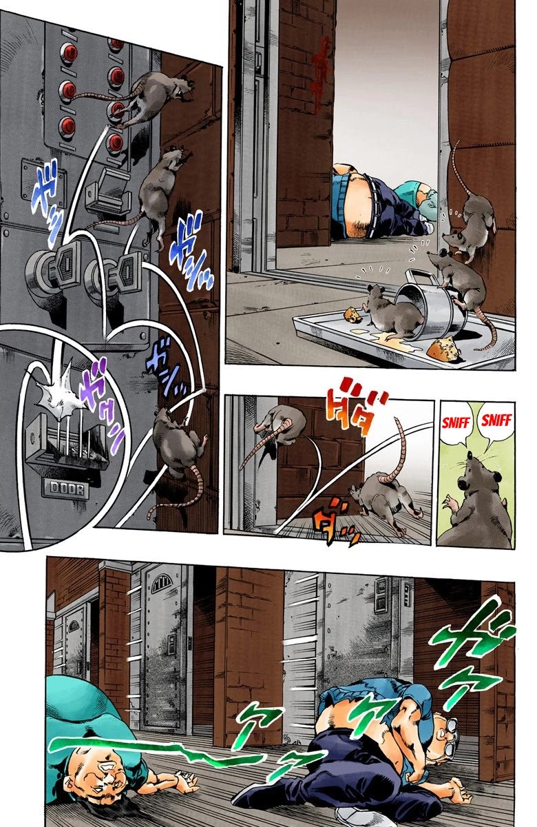 JoJo's Bizarre Adventure Part 6 - Stone Ocean (Official Colored) Chapter 69 page 9 - Chapter 69: Burn, Dragons's Dream! Part 3