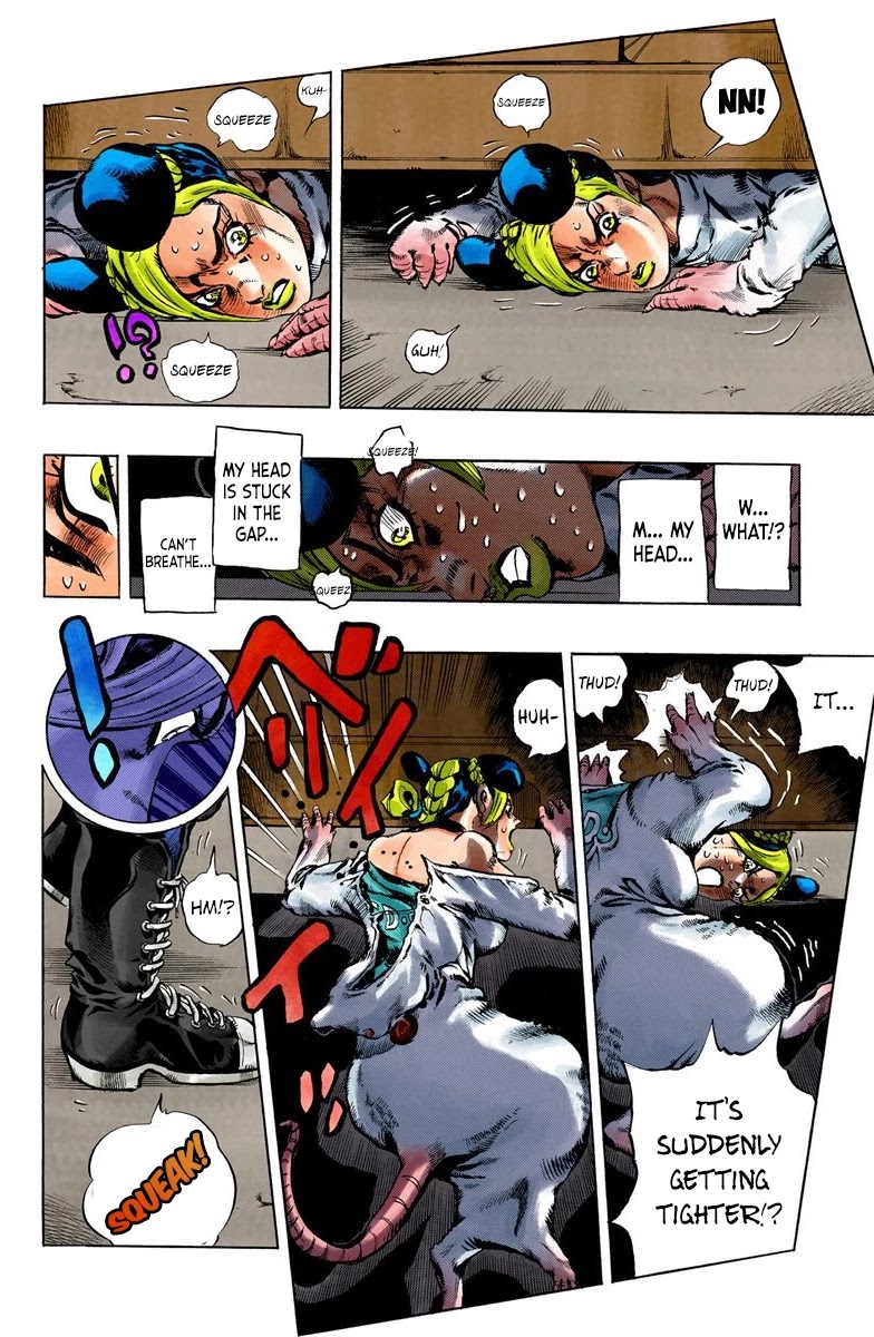 JoJo's Bizarre Adventure Part 6 - Stone Ocean (Official Colored) Chapter 7 page 11 - Chapter 7: Goo Goo Dolls