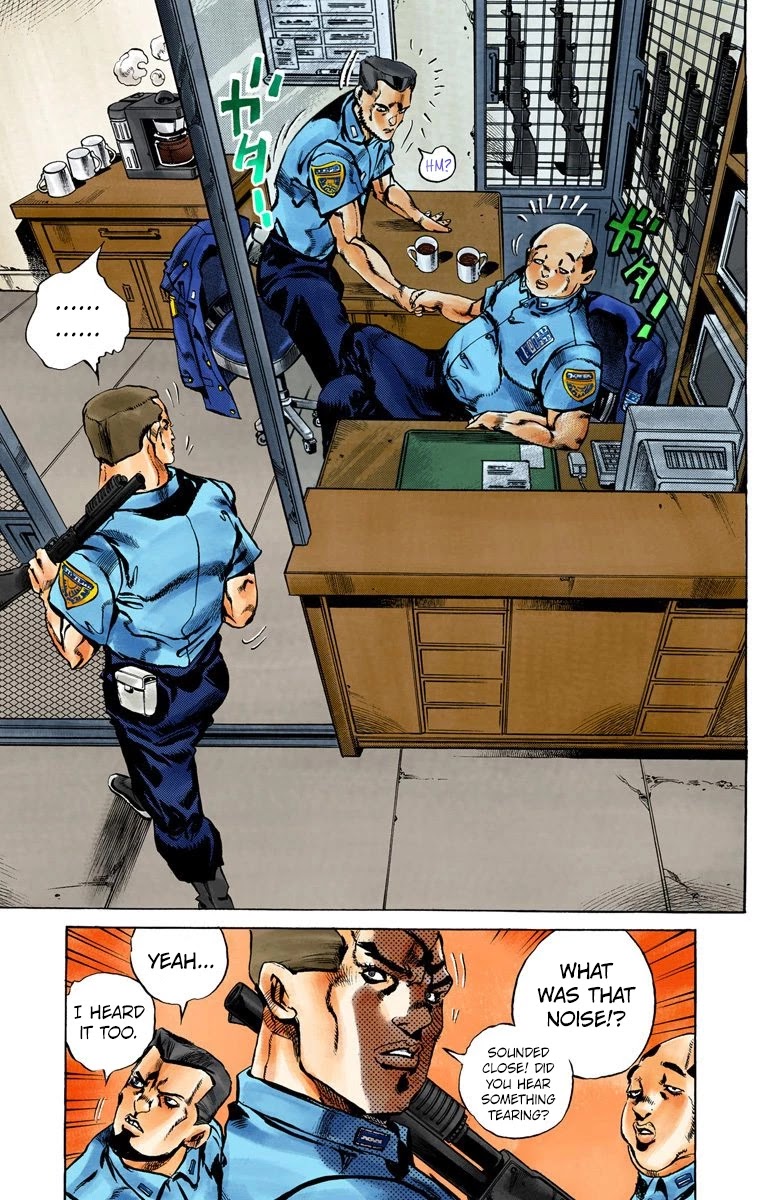 JoJo's Bizarre Adventure Part 6 - Stone Ocean (Official Colored) Chapter 7 page 12 - Chapter 7: Goo Goo Dolls