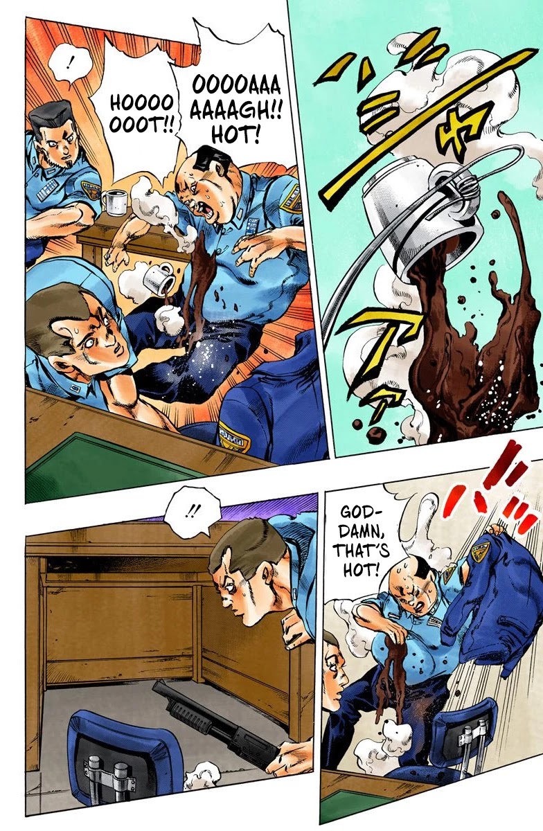 JoJo's Bizarre Adventure Part 6 - Stone Ocean (Official Colored) Chapter 7 page 17 - Chapter 7: Goo Goo Dolls