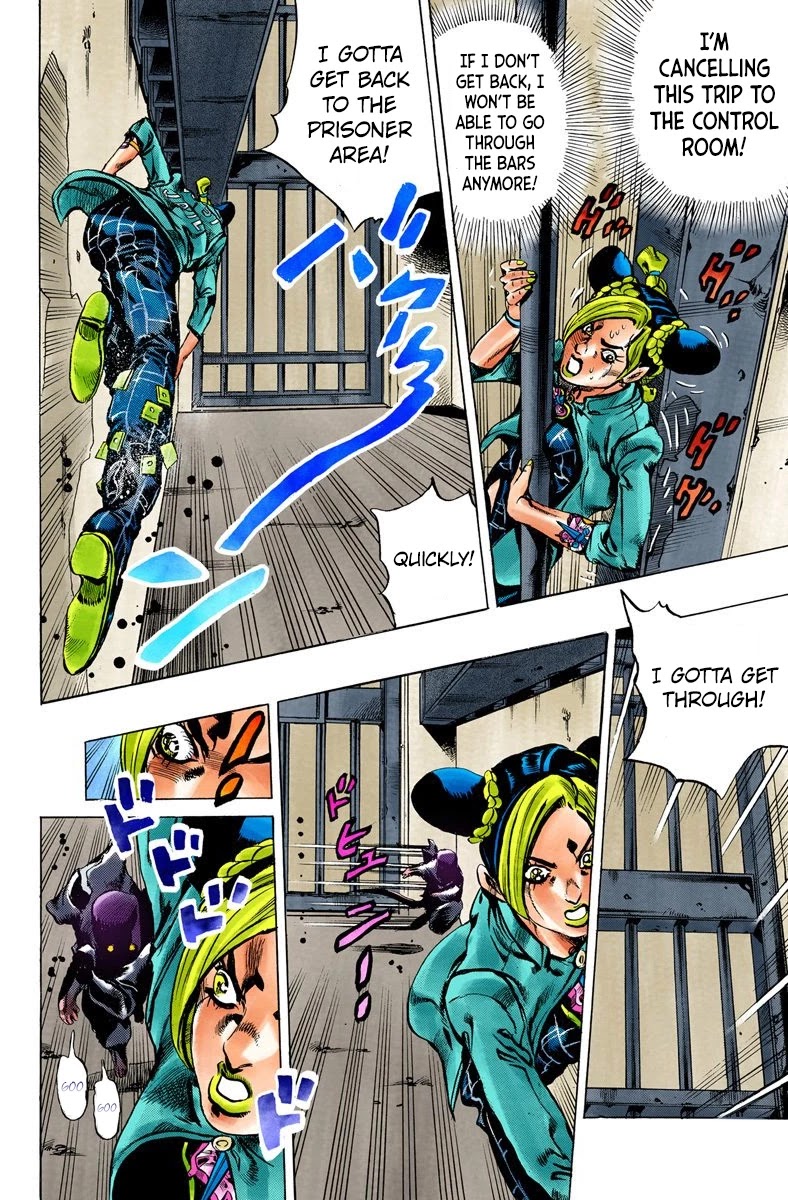 JoJo's Bizarre Adventure Part 6 - Stone Ocean (Official Colored) Chapter 7 page 19 - Chapter 7: Goo Goo Dolls