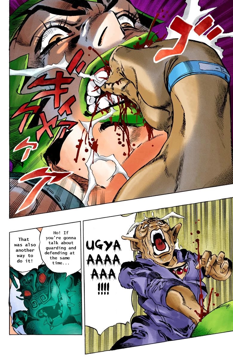 JoJo's Bizarre Adventure Part 6 - Stone Ocean (Official Colored) Chapter 70 page 9 - Chapter 70: Burn, Dragons's Dream! Part 4