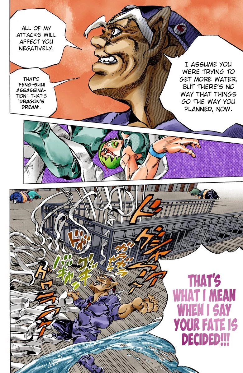 JoJo's Bizarre Adventure Part 6 - Stone Ocean (Official Colored) Chapter 72 page 9 - Chapter 72: Burn, Foo Fighters!