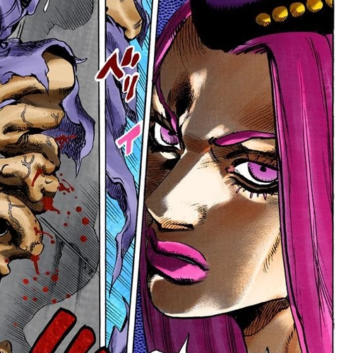 JoJo's Bizarre Adventure Part 6 - Stone Ocean (Official Colored) Chapter 74: Burn, Dragons's Dream! Part 7 cover