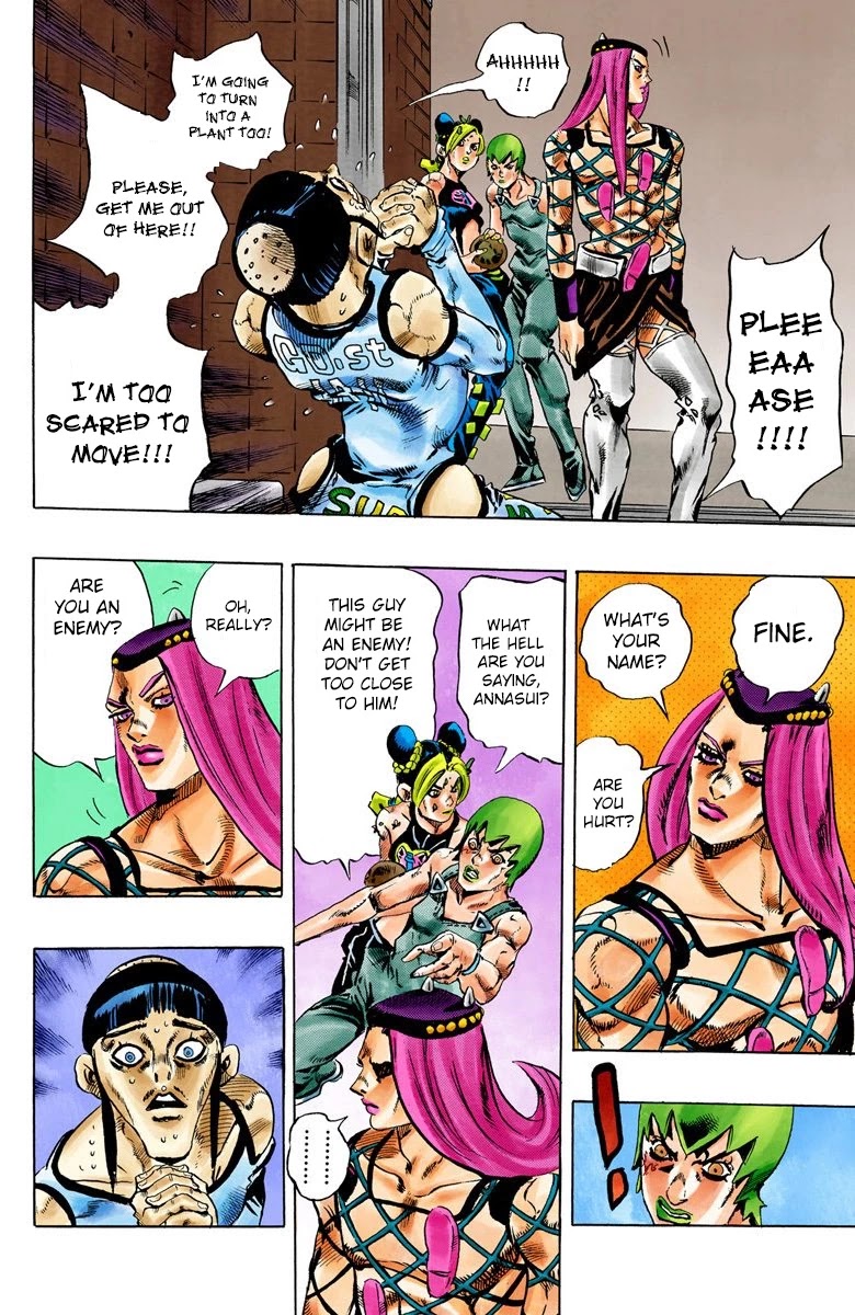 JoJo's Bizarre Adventure Part 6 - Stone Ocean (Official Colored) Chapter 78 page 10 - Chapter 78: Yo-Yo-Ma Is Coming! Part 1