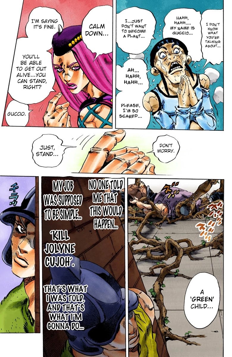JoJo's Bizarre Adventure Part 6 - Stone Ocean (Official Colored) Chapter 78 page 11 - Chapter 78: Yo-Yo-Ma Is Coming! Part 1