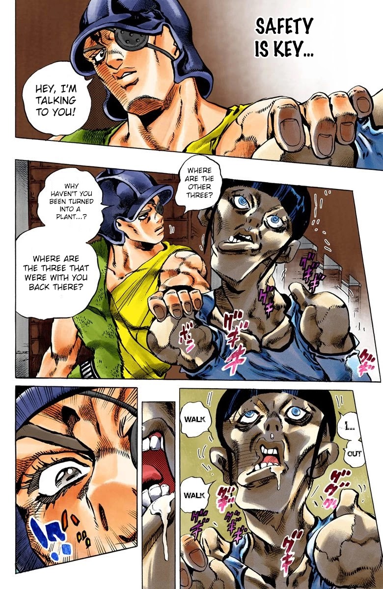 JoJo's Bizarre Adventure Part 6 - Stone Ocean (Official Colored) Chapter 78 page 14 - Chapter 78: Yo-Yo-Ma Is Coming! Part 1