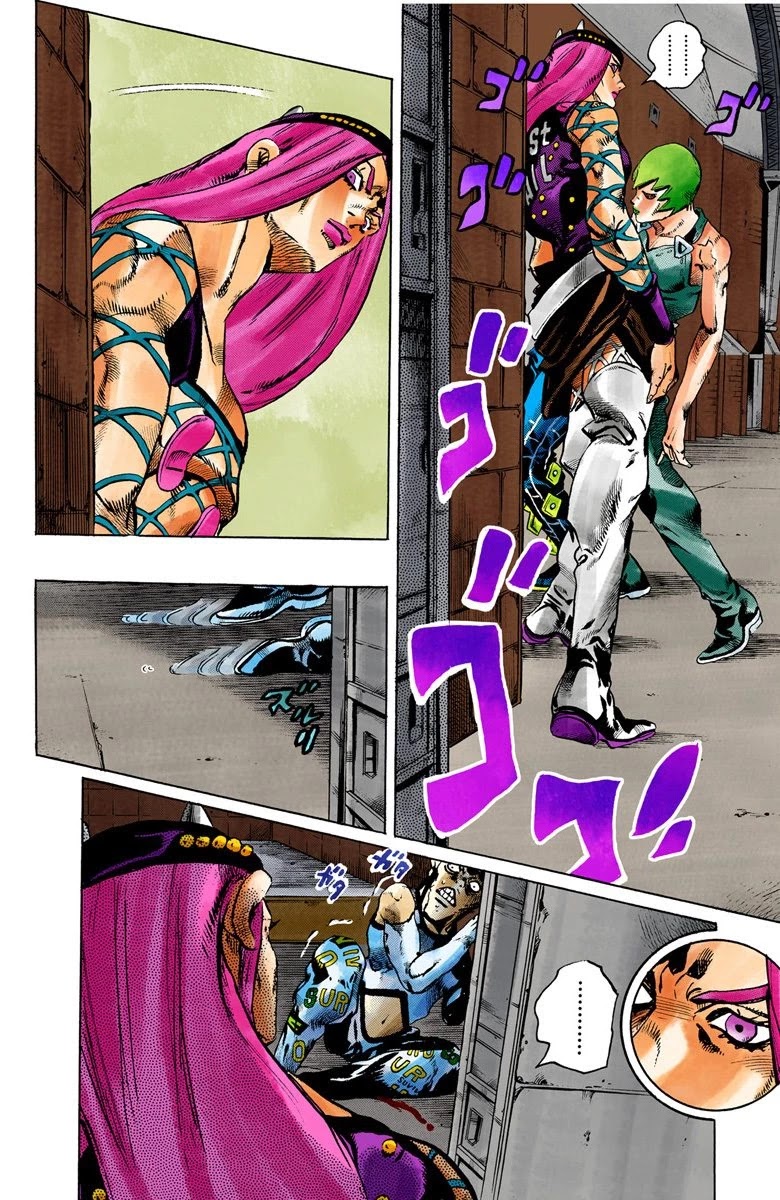 JoJo's Bizarre Adventure Part 6 - Stone Ocean (Official Colored) Chapter 78 page 8 - Chapter 78: Yo-Yo-Ma Is Coming! Part 1