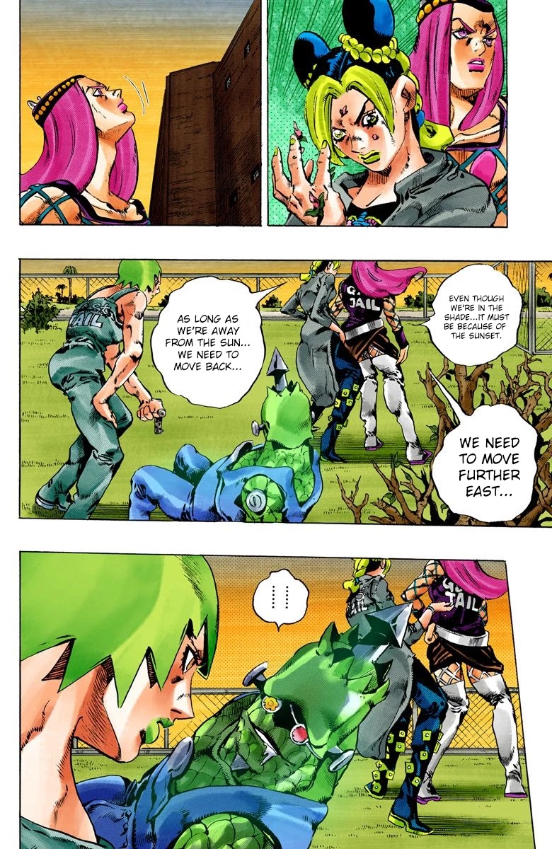 JoJo's Bizarre Adventure Part 6 - Stone Ocean (Official Colored) Chapter 79 page 16 - Chapter 79: Yo-Yo-Ma Is Coming! Part 2