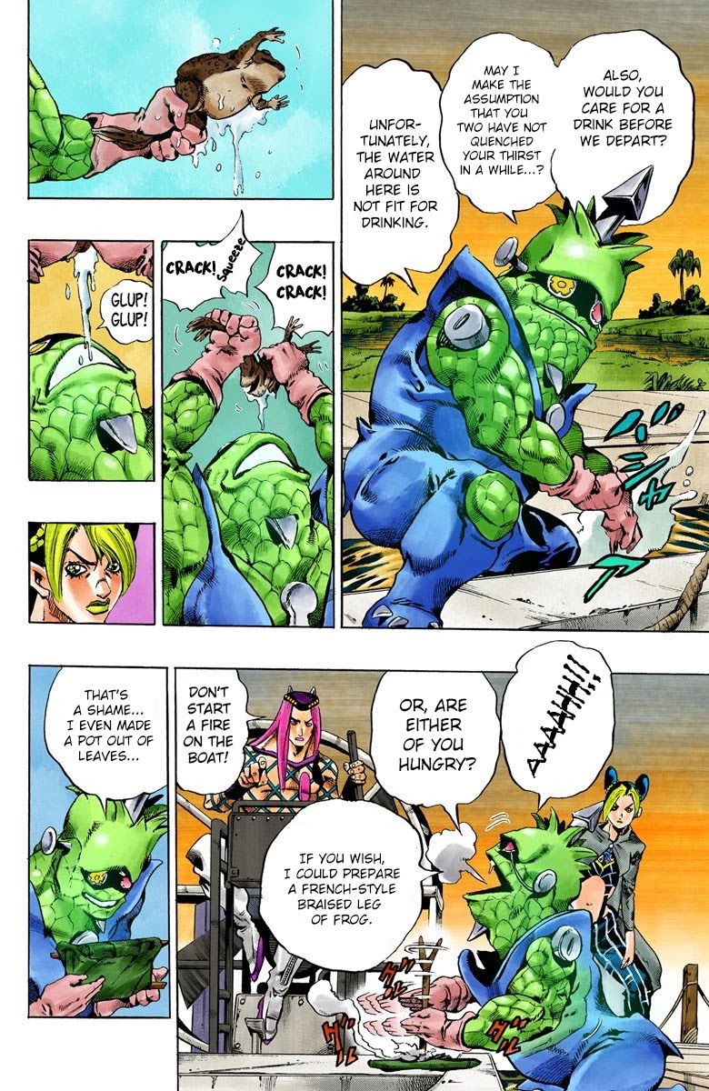 JoJo's Bizarre Adventure Part 6 - Stone Ocean (Official Colored) Chapter 79 page 4 - Chapter 79: Yo-Yo-Ma Is Coming! Part 2