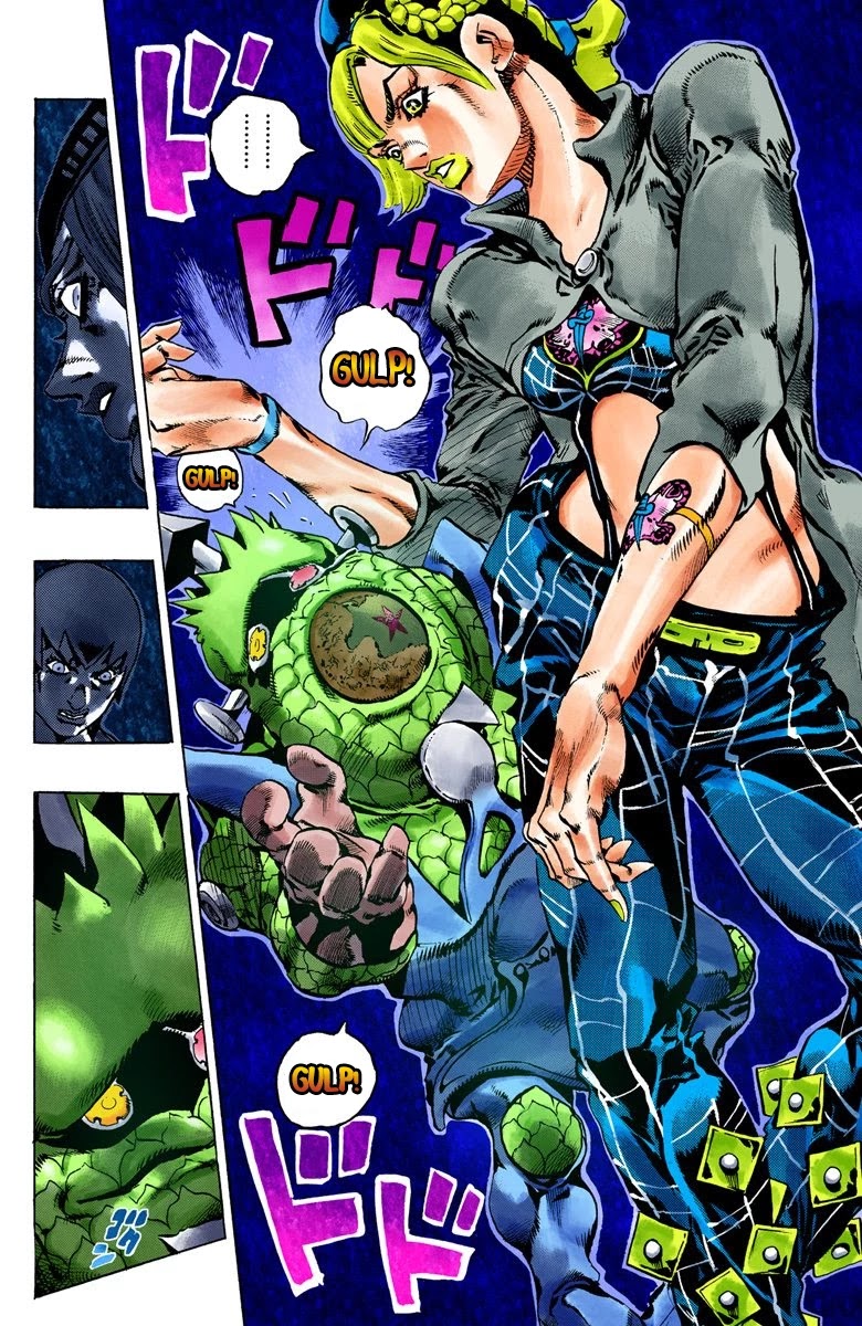 JoJo's Bizarre Adventure Part 6 - Stone Ocean (Official Colored) Chapter 79 page 8 - Chapter 79: Yo-Yo-Ma Is Coming! Part 2