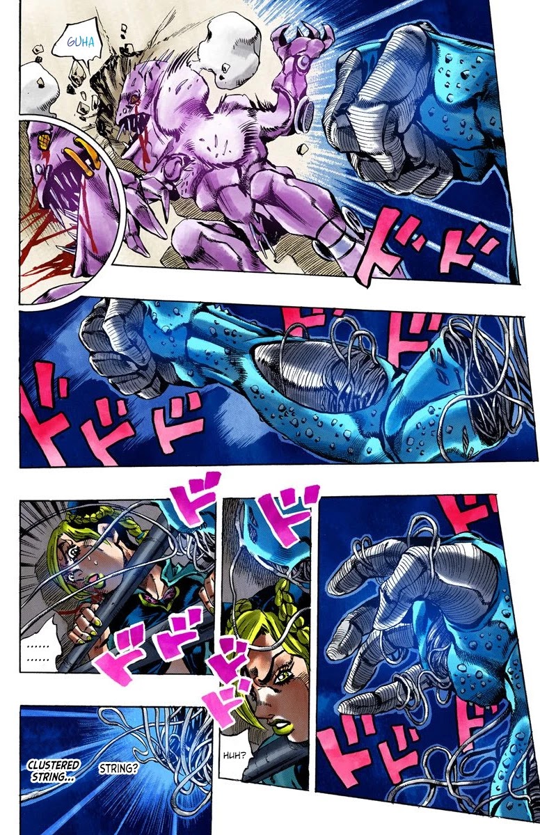 JoJo's Bizarre Adventure Part 6 - Stone Ocean (Official Colored) Chapter 8 page 18 - Chapter 8: Stone Free Part 1