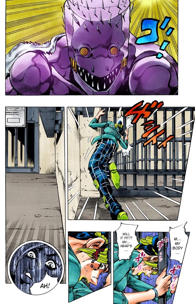 JoJo's Bizarre Adventure Part 6 - Stone Ocean (Official Colored) Chapter 8 page 2 - Chapter 8: Stone Free Part 1