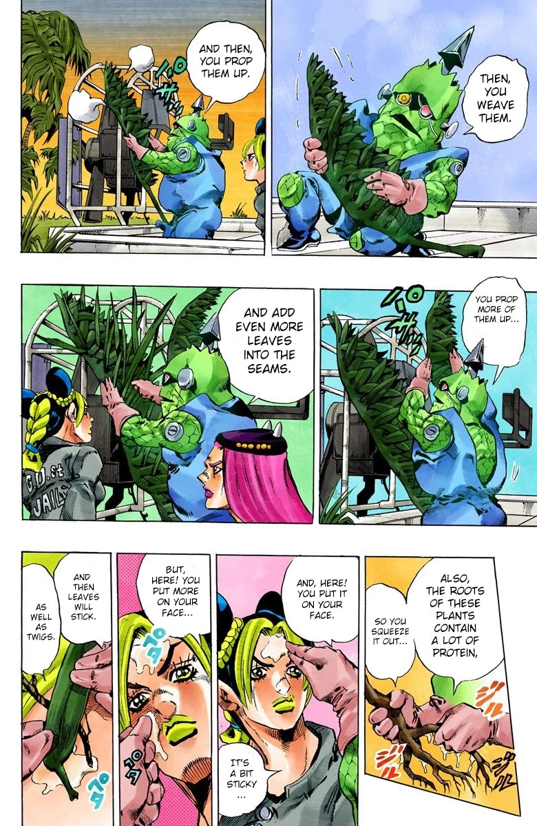 JoJo's Bizarre Adventure Part 6 - Stone Ocean (Official Colored) Chapter 80 page 10 - Chapter 80: Yo-Yo-Ma Is Coming! Part 3