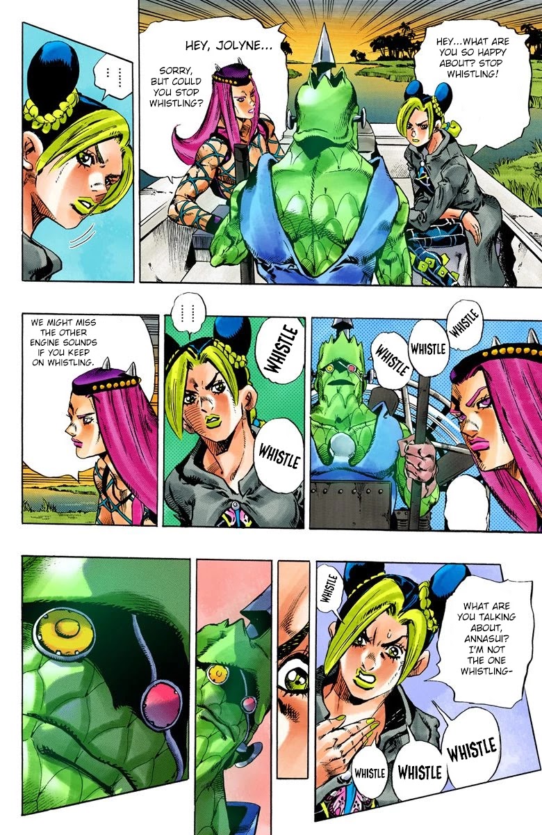 JoJo's Bizarre Adventure Part 6 - Stone Ocean (Official Colored) Chapter 81 page 9 - Chapter 81: Yo-Yo-Ma Is Coming! Part 4