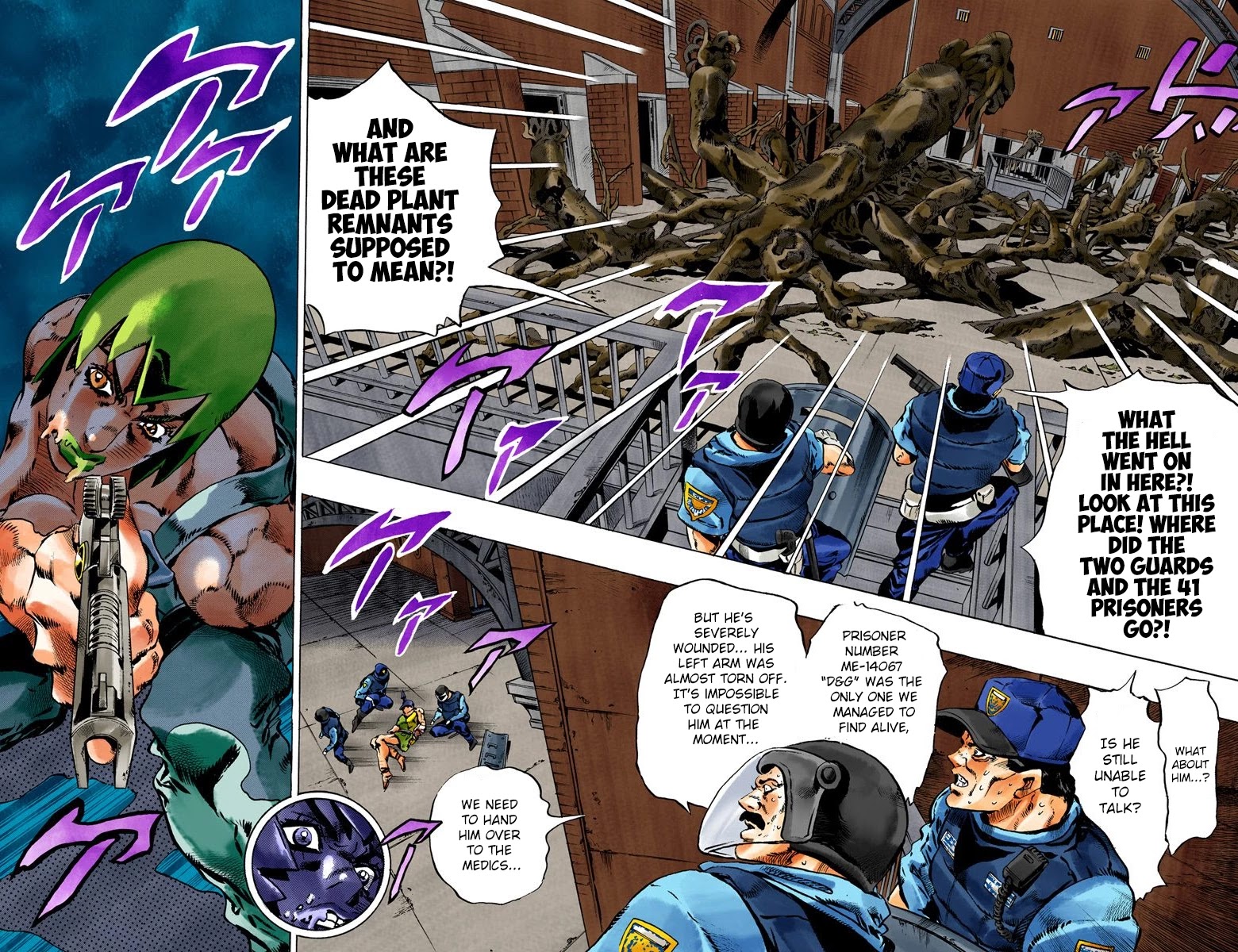 JoJo's Bizarre Adventure Part 6 - Stone Ocean (Official Colored) Chapter 82 page 12 - Chapter 82: Yo-Yo-Ma Is Coming! Part 5