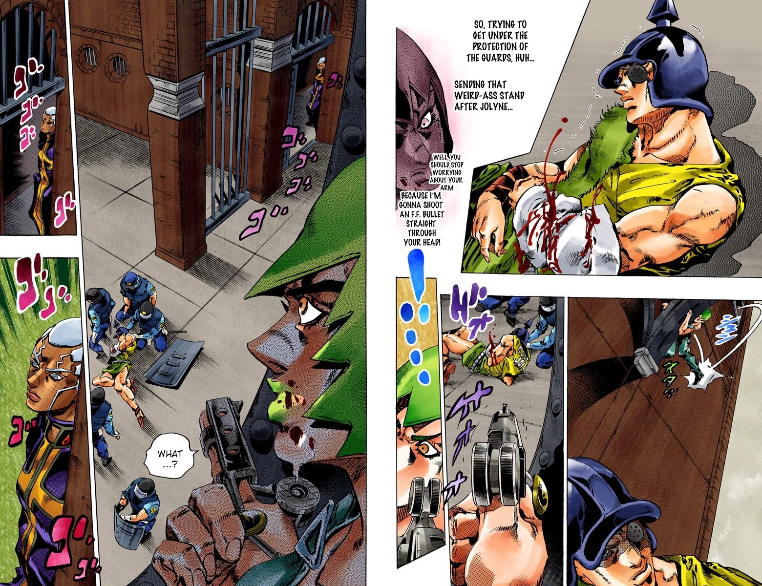 JoJo's Bizarre Adventure Part 6 - Stone Ocean (Official Colored) Chapter 82 page 13 - Chapter 82: Yo-Yo-Ma Is Coming! Part 5