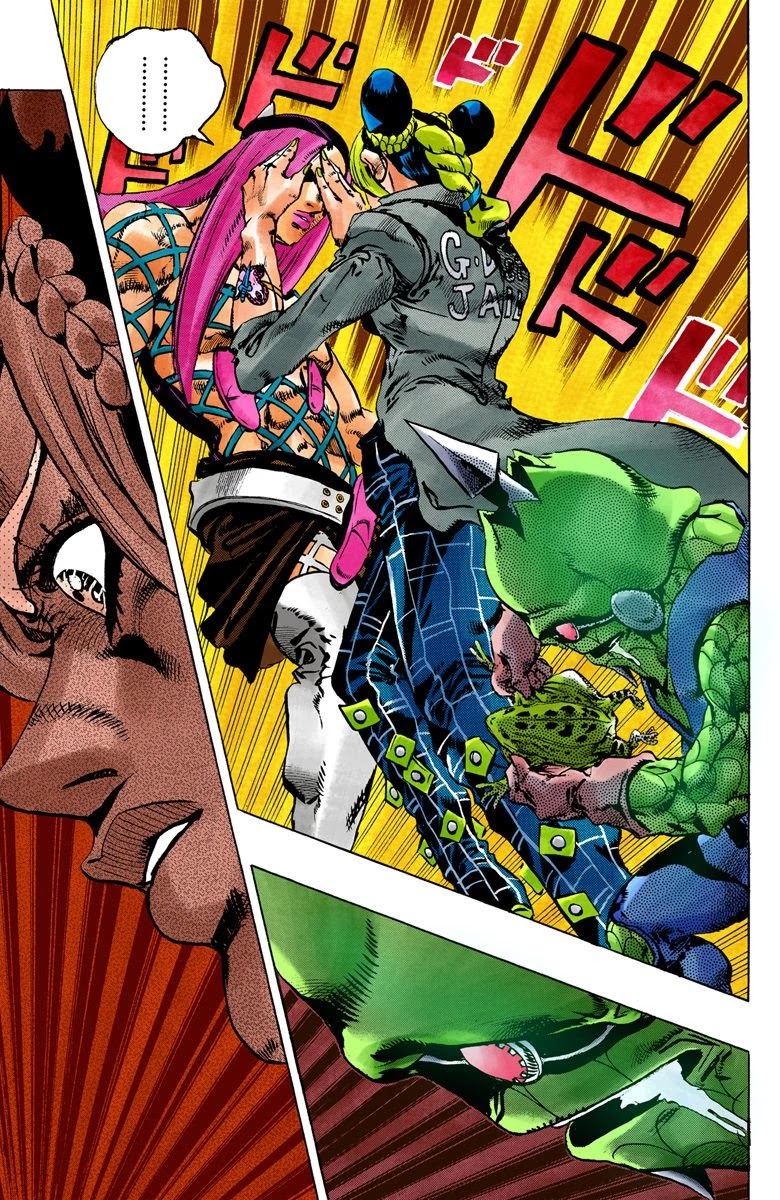 JoJo's Bizarre Adventure Part 6 - Stone Ocean (Official Colored) Chapter 82 page 5 - Chapter 82: Yo-Yo-Ma Is Coming! Part 5