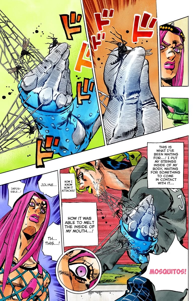 JoJo's Bizarre Adventure Part 6 - Stone Ocean (Official Colored) Chapter 82 page 7 - Chapter 82: Yo-Yo-Ma Is Coming! Part 5