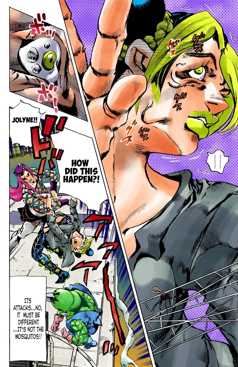JoJo's Bizarre Adventure Part 6 - Stone Ocean (Official Colored) Chapter 82 page 8 - Chapter 82: Yo-Yo-Ma Is Coming! Part 5