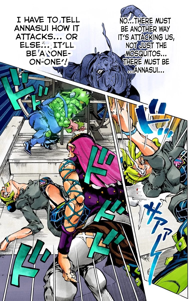 JoJo's Bizarre Adventure Part 6 - Stone Ocean (Official Colored) Chapter 82 page 9 - Chapter 82: Yo-Yo-Ma Is Coming! Part 5