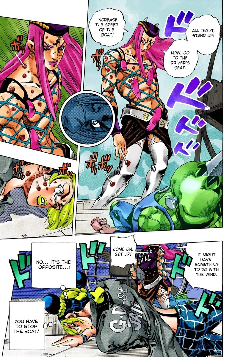 JoJo's Bizarre Adventure Part 6 - Stone Ocean (Official Colored) Chapter 83 page 10 - Chapter 83: F.F. - Witness Part 1