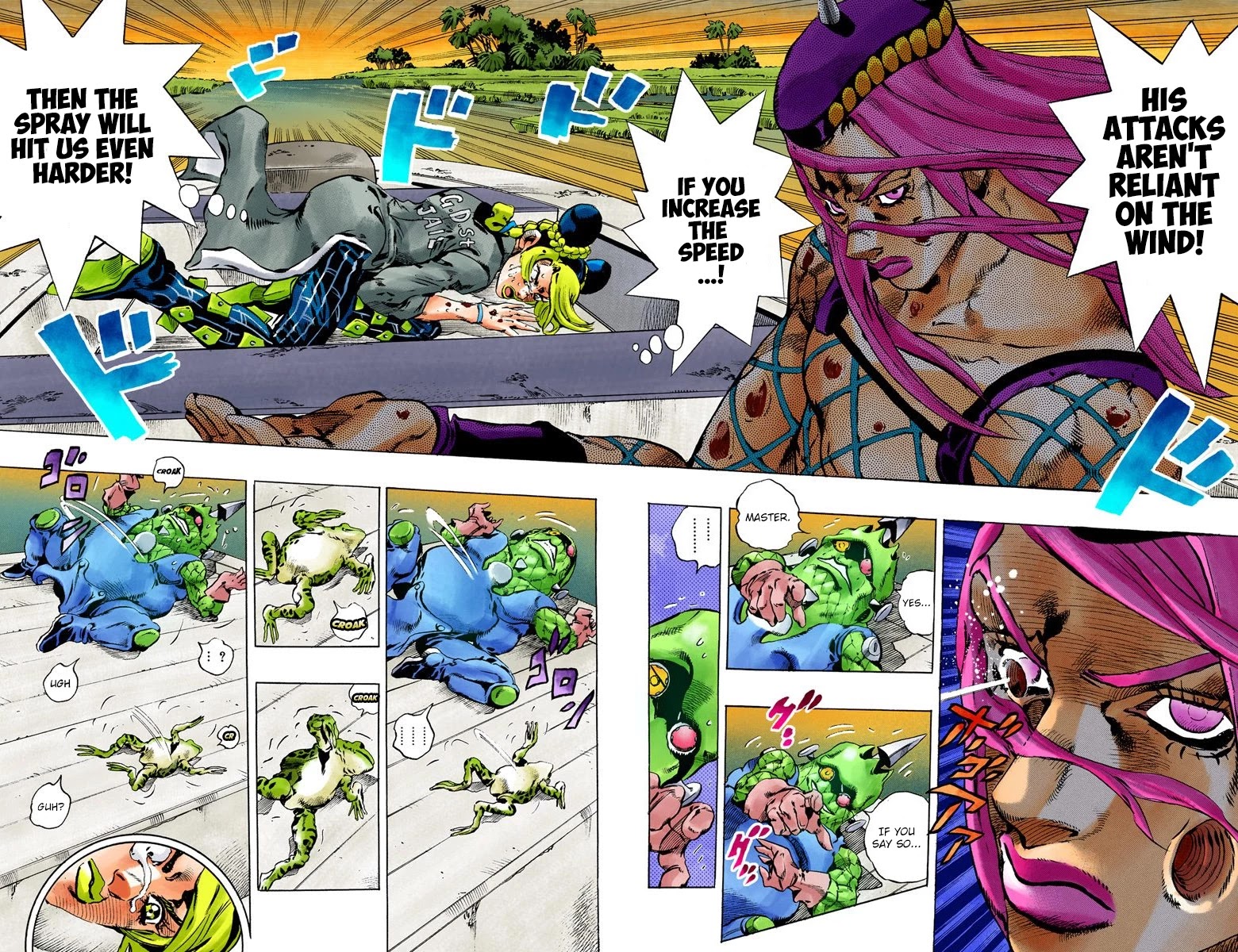 JoJo's Bizarre Adventure Part 6 - Stone Ocean (Official Colored) Chapter 83 page 11 - Chapter 83: F.F. - Witness Part 1