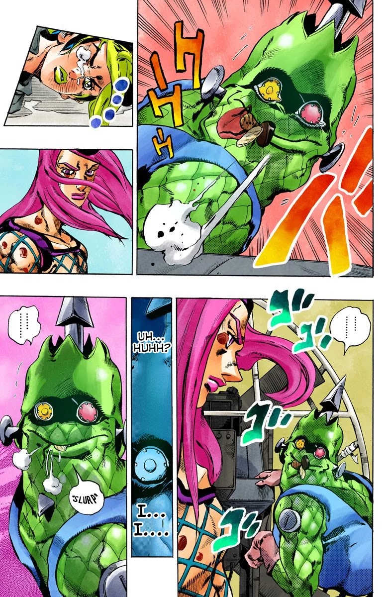 JoJo's Bizarre Adventure Part 6 - Stone Ocean (Official Colored) Chapter 83 page 13 - Chapter 83: F.F. - Witness Part 1