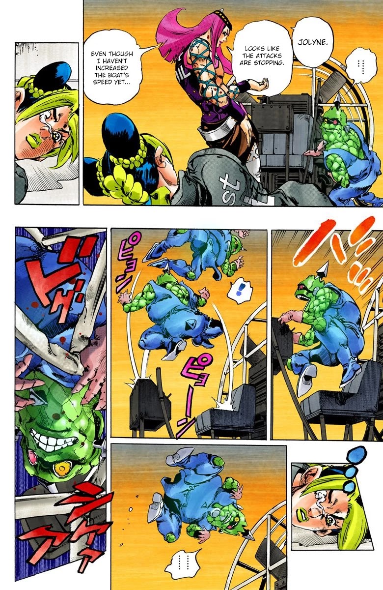 JoJo's Bizarre Adventure Part 6 - Stone Ocean (Official Colored) Chapter 83 page 14 - Chapter 83: F.F. - Witness Part 1