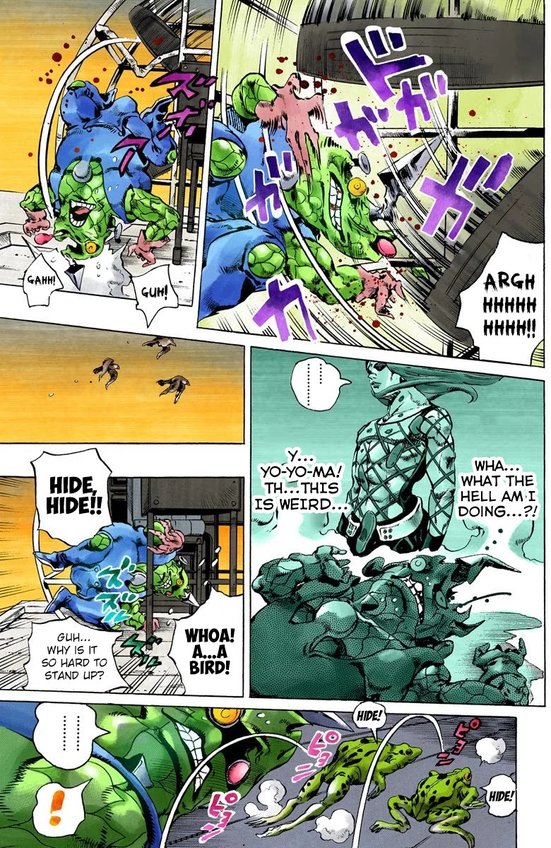 JoJo's Bizarre Adventure Part 6 - Stone Ocean (Official Colored) Chapter 83 page 15 - Chapter 83: F.F. - Witness Part 1