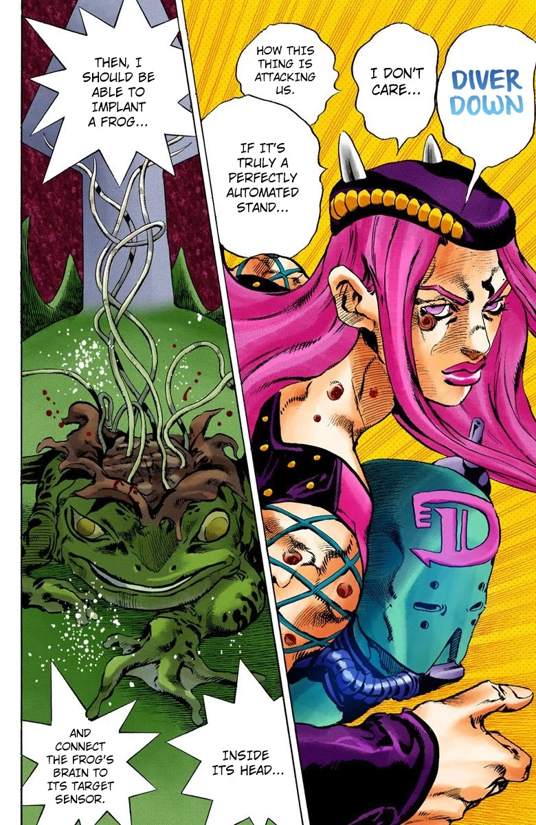 JoJo's Bizarre Adventure Part 6 - Stone Ocean (Official Colored) Chapter 83 page 16 - Chapter 83: F.F. - Witness Part 1