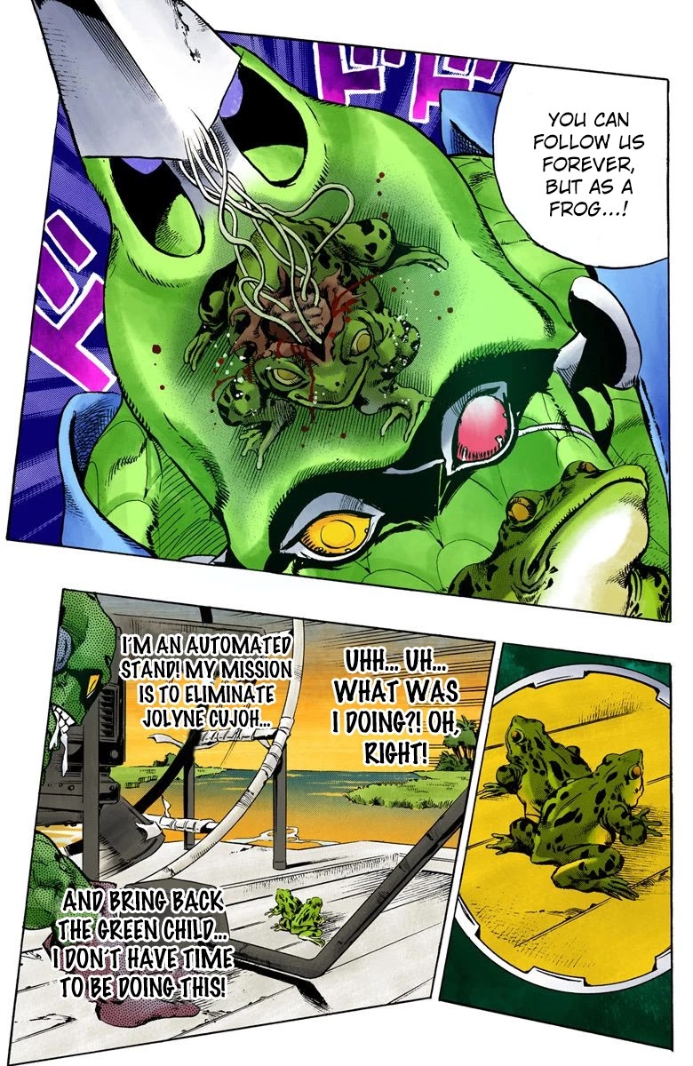 JoJo's Bizarre Adventure Part 6 - Stone Ocean (Official Colored) Chapter 83 page 17 - Chapter 83: F.F. - Witness Part 1