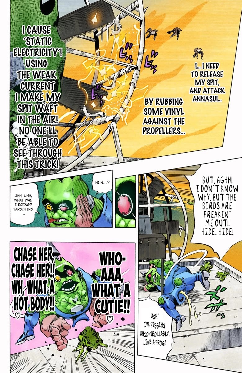 JoJo's Bizarre Adventure Part 6 - Stone Ocean (Official Colored) Chapter 83 page 18 - Chapter 83: F.F. - Witness Part 1