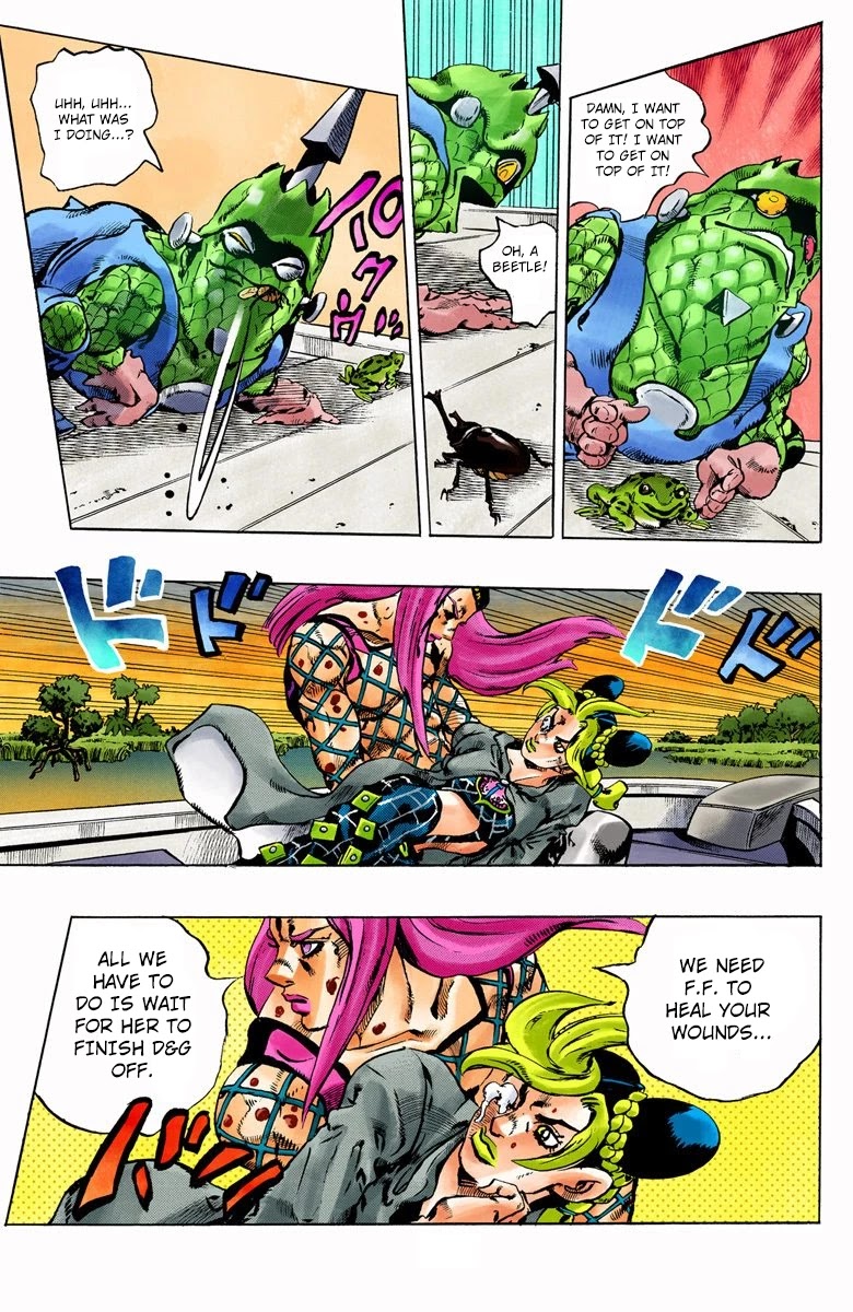 JoJo's Bizarre Adventure Part 6 - Stone Ocean (Official Colored) Chapter 83 page 19 - Chapter 83: F.F. - Witness Part 1