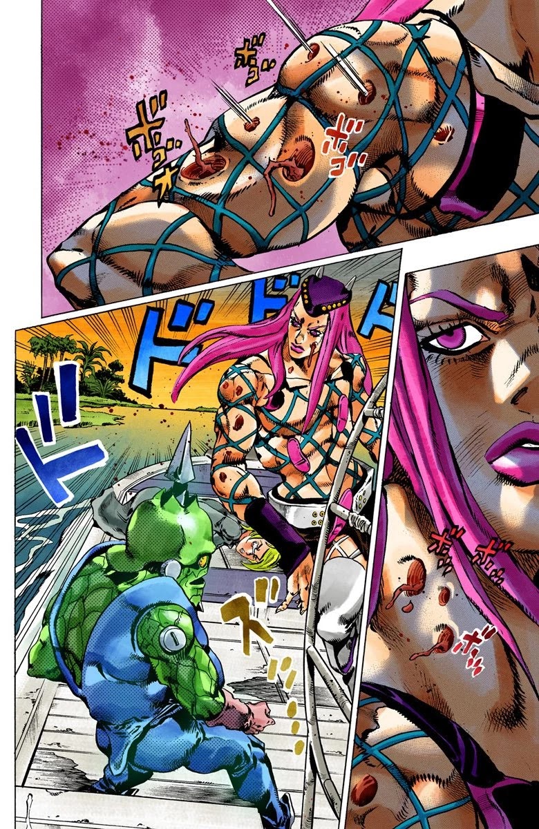 JoJo's Bizarre Adventure Part 6 - Stone Ocean (Official Colored) Chapter 83 page 3 - Chapter 83: F.F. - Witness Part 1