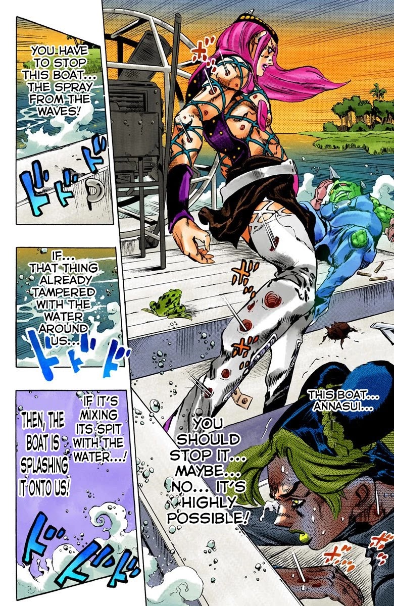 JoJo's Bizarre Adventure Part 6 - Stone Ocean (Official Colored) Chapter 83 page 9 - Chapter 83: F.F. - Witness Part 1