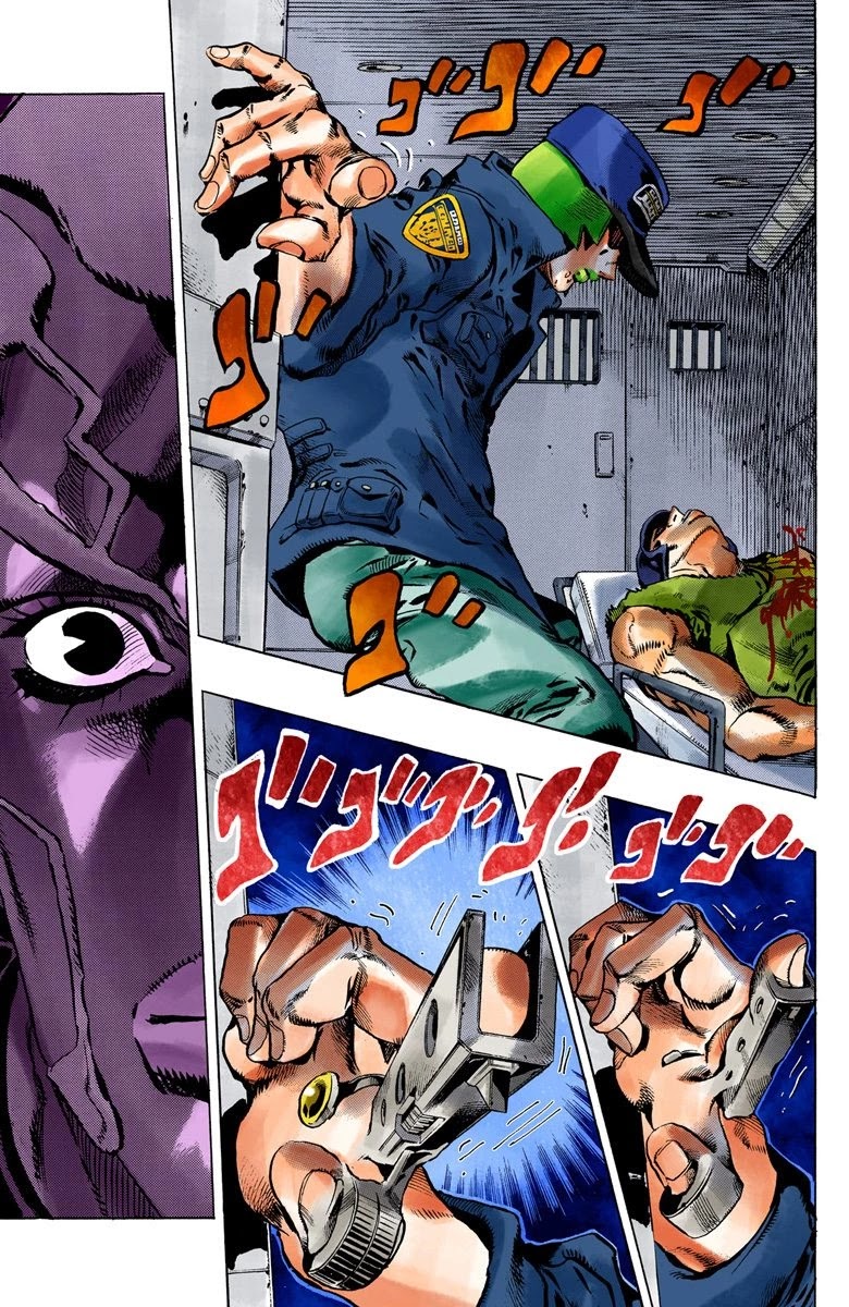 JoJo's Bizarre Adventure Part 6 - Stone Ocean (Official Colored) Chapter 84 page 12 - Chapter 84: F.F. - Witness Part 2