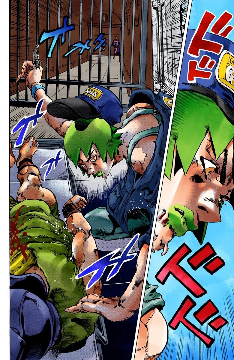 JoJo's Bizarre Adventure Part 6 - Stone Ocean (Official Colored) Chapter 84 page 13 - Chapter 84: F.F. - Witness Part 2