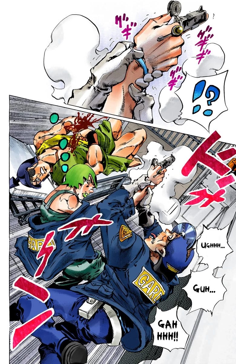 JoJo's Bizarre Adventure Part 6 - Stone Ocean (Official Colored) Chapter 84 page 16 - Chapter 84: F.F. - Witness Part 2