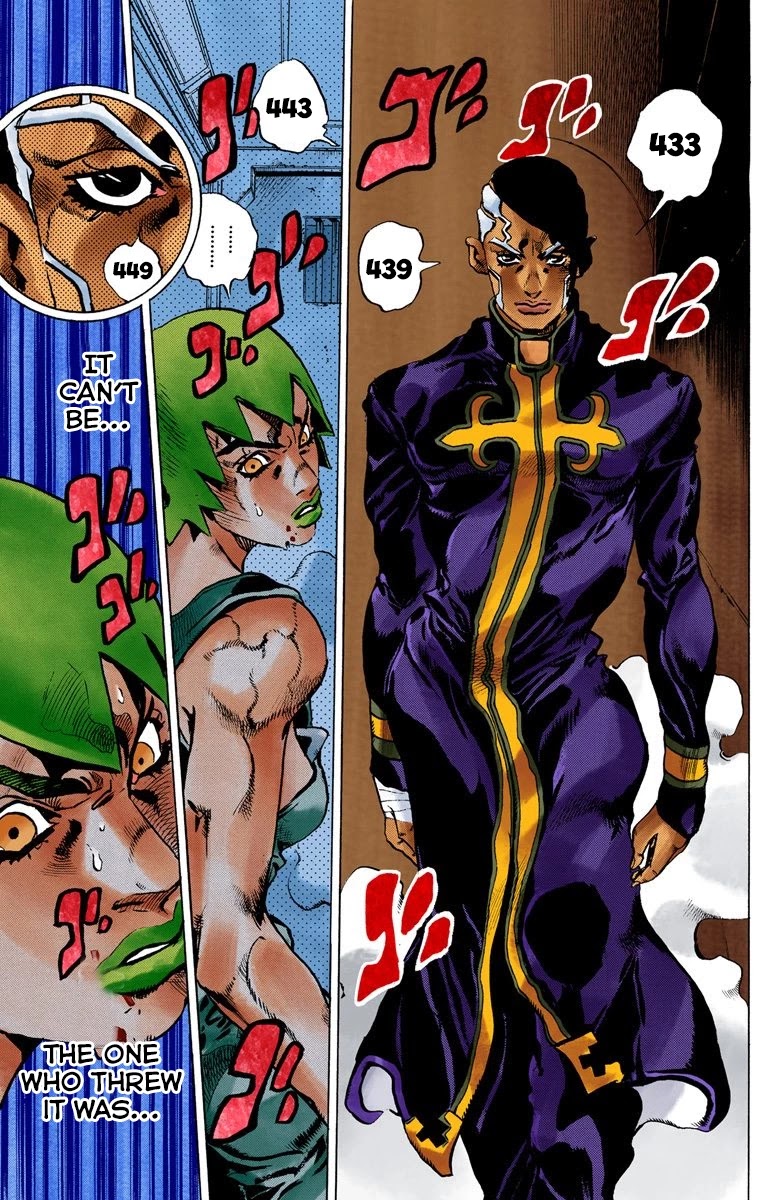 JoJo's Bizarre Adventure Part 6 - Stone Ocean (Official Colored) Chapter 84 page 19 - Chapter 84: F.F. - Witness Part 2