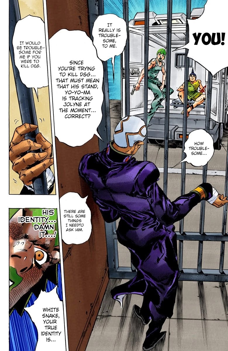 JoJo's Bizarre Adventure Part 6 - Stone Ocean (Official Colored) Chapter 84 page 20 - Chapter 84: F.F. - Witness Part 2
