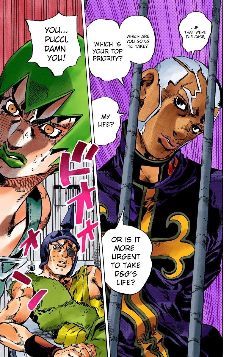 JoJo's Bizarre Adventure Part 6 - Stone Ocean (Official Colored) Chapter 84 page 21 - Chapter 84: F.F. - Witness Part 2